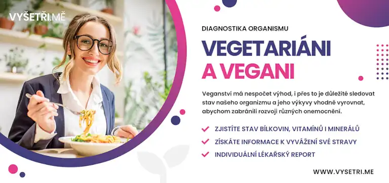 Vyšetření pro vegany a vegetariány