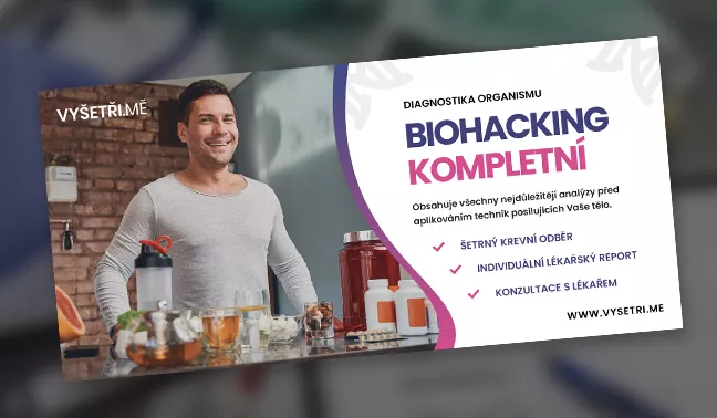 Kompletní biohacking vyšetření