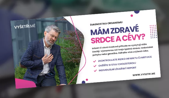 Mám zdravé srdce a cévy?